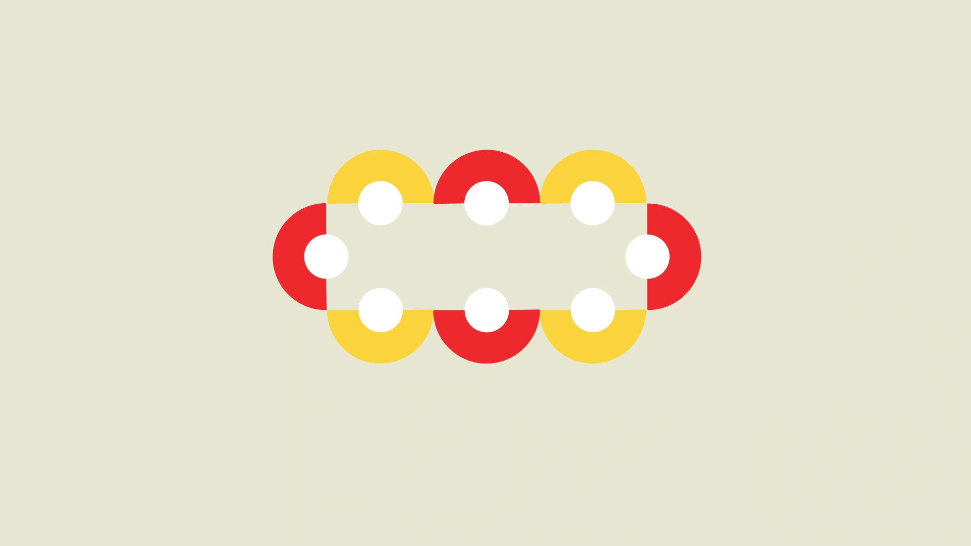 Image taken from the Zippy motion film, an abstract illustration of a family gathered around a table.
